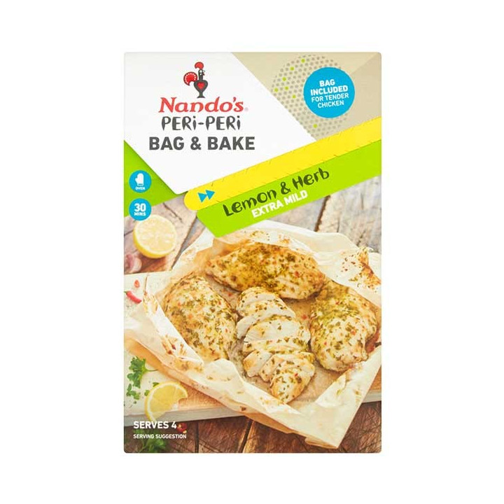 Nandos Bag and Bake Lemon and Herb Peri-Peri