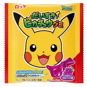 Lotte Love Picachu Gummi Grape