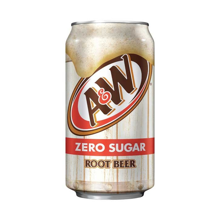 A&W Zero Sugar Root Beer 355 ml