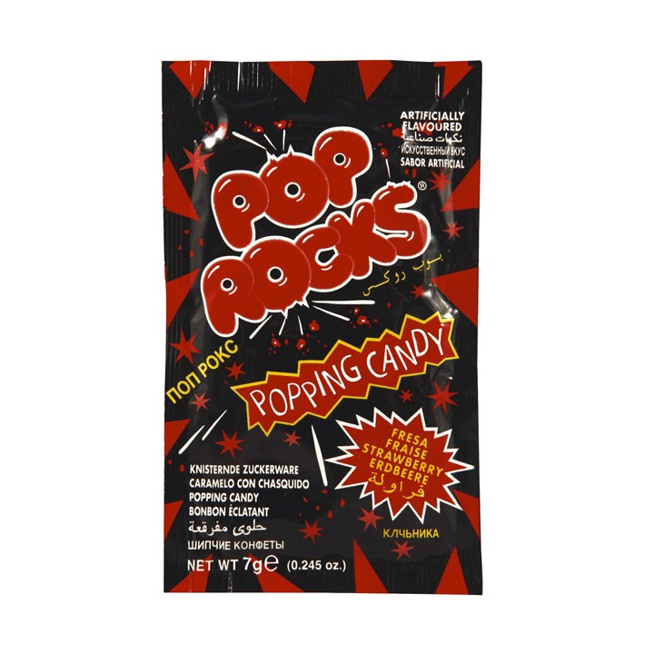 Pop Rocks Strawberry 7 g
