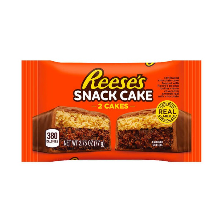 Reese's Snack Cake 2 Cakes
