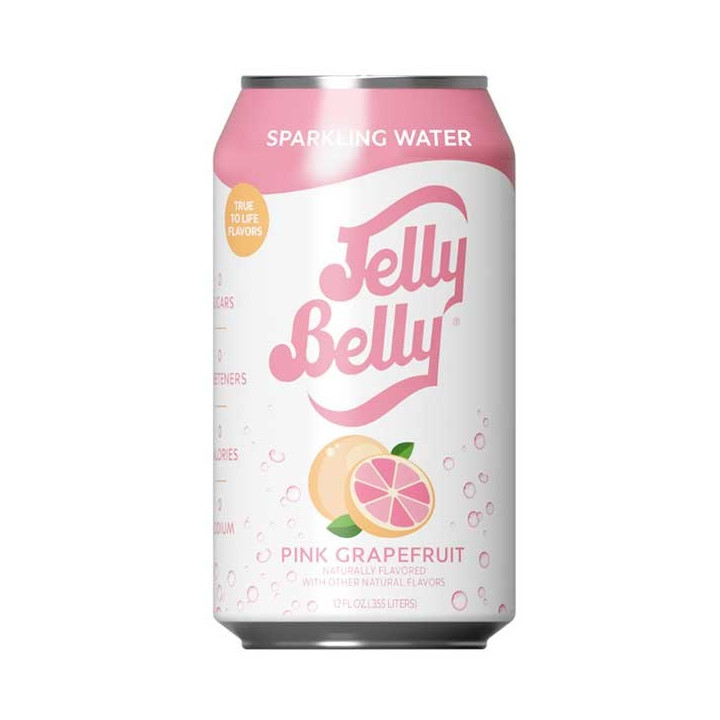 Jelly Belly Pink Grapefruit Sparkling Water