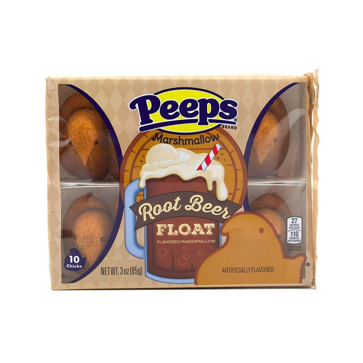 Peeps Root Beer Float Flavored Marshmallow Chicks