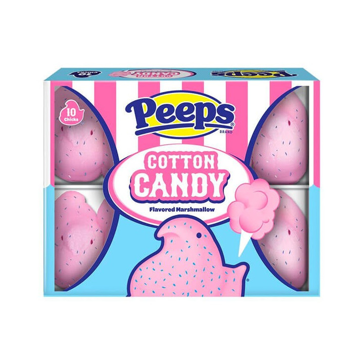 Peeps Cotton Candy Flavored Marshmallow Chicks