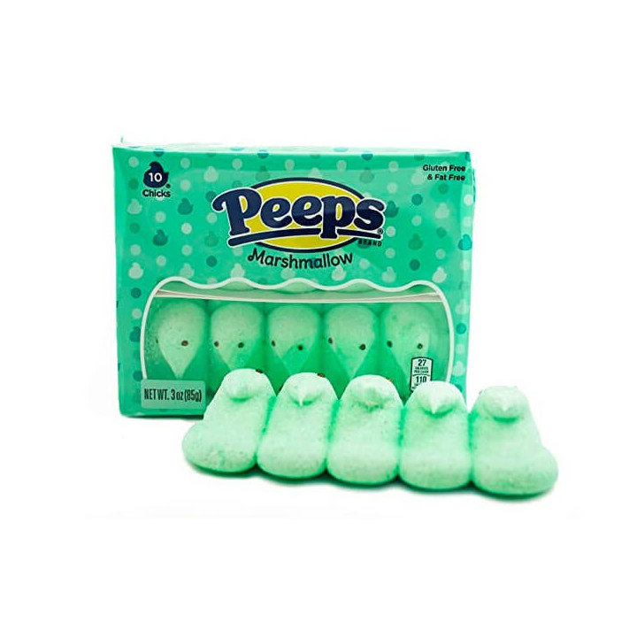 Peeps Green Marshmallow Chicks