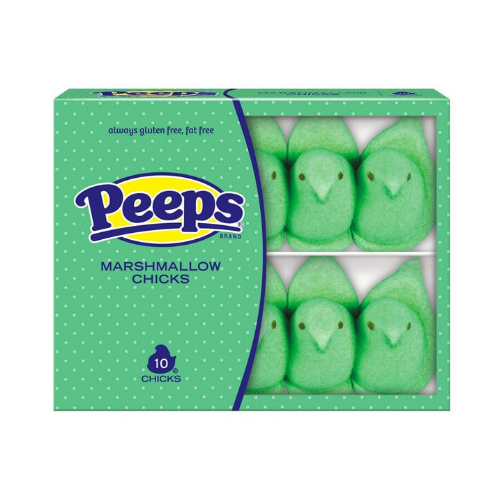Peeps Green Marshmallow Chicks