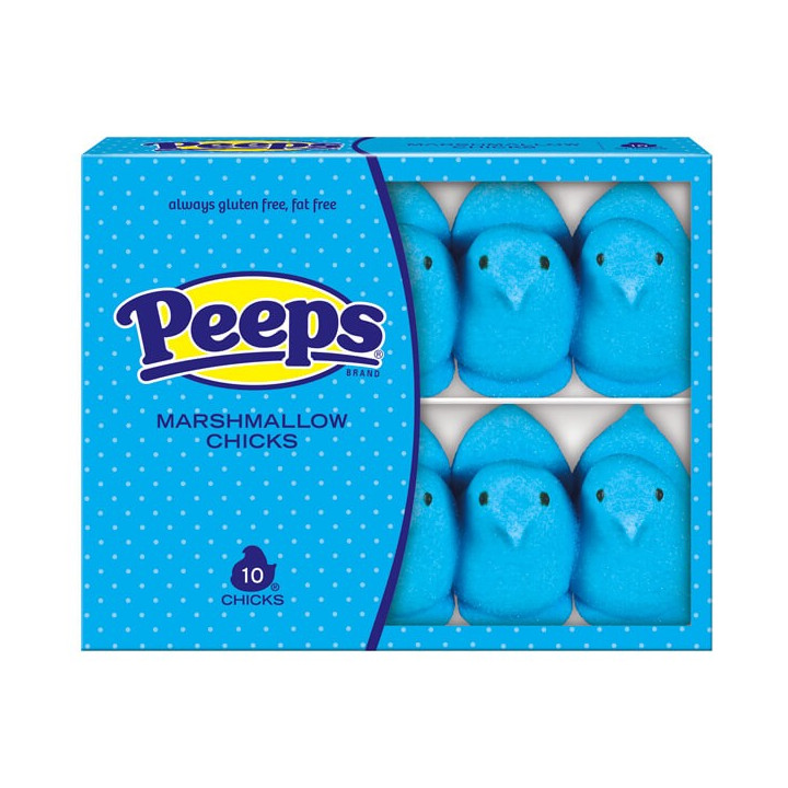 Peeps Blue Marshmallow Chicks