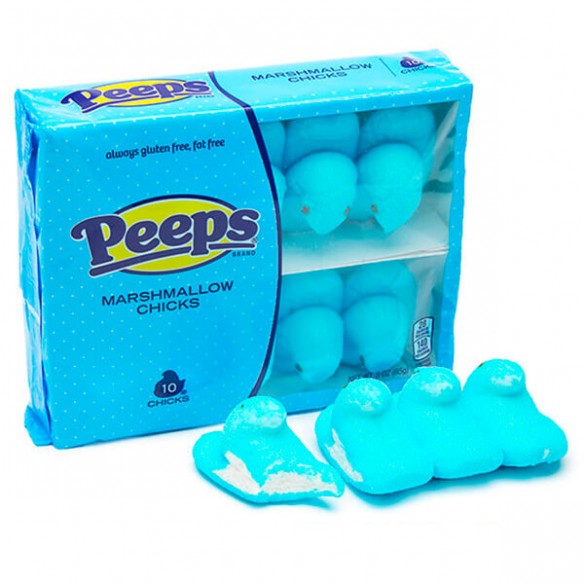 Peeps Blue Marshmallow Chicks