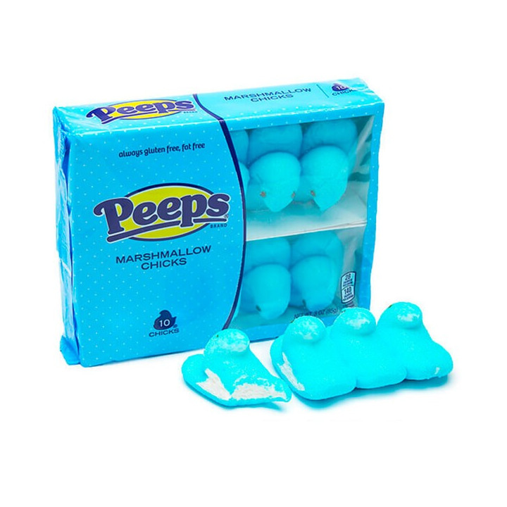 Peeps Blue Marshmallow Chicks