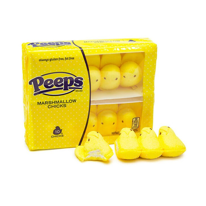 Peeps Yellow Marshmallow Chicks