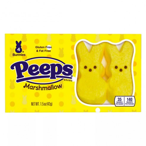 Peeps Yellow Marshmallow Bunnies