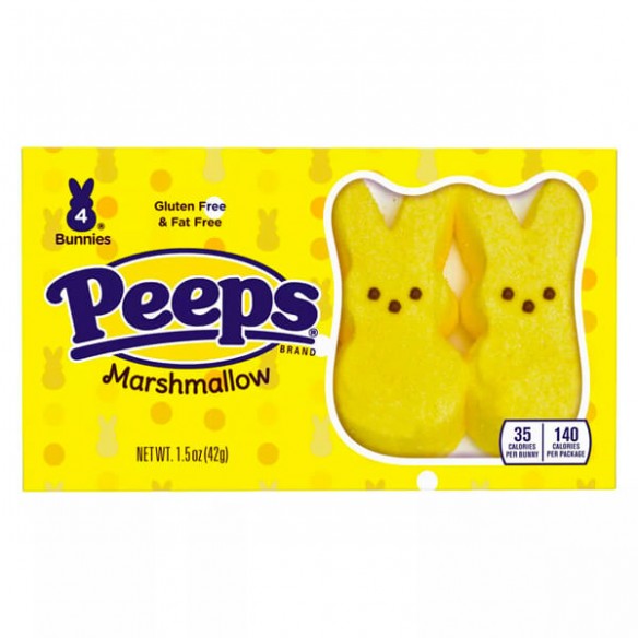 Peeps Yellow Marshmallow Bunnies