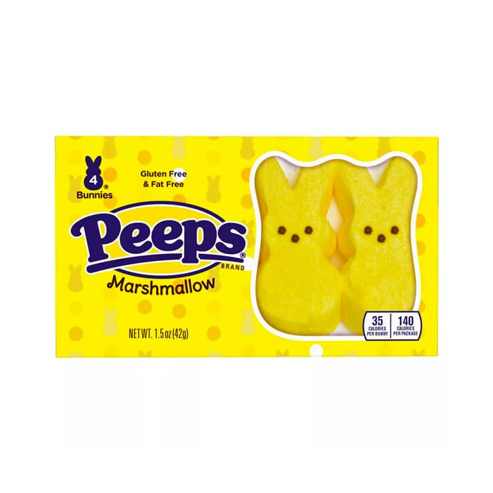 Peeps Yellow Marshmallow Bunnies
