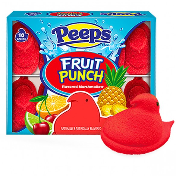 Peeps Fruit Punch Marshmallow Chicks