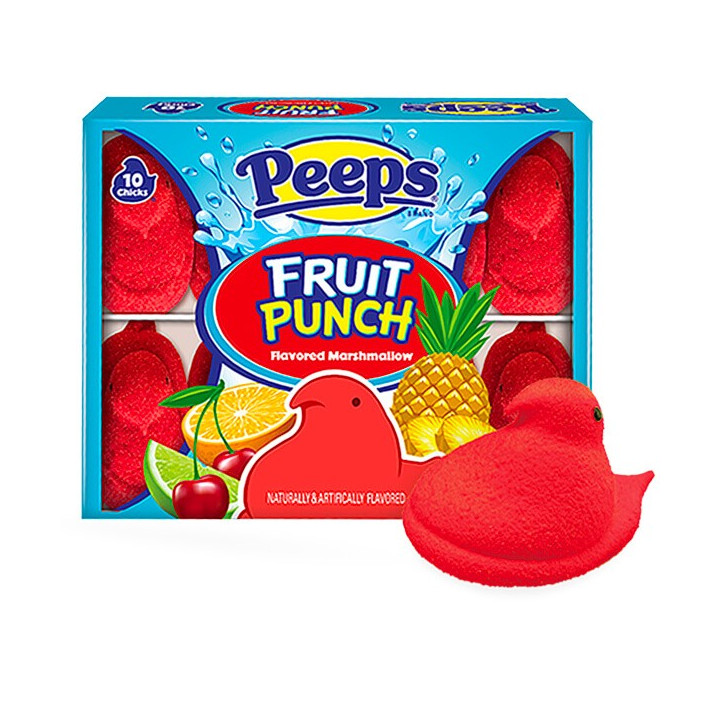 Peeps Fruit Punch Marshmallow Chicks
