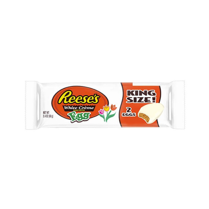 Reese's Peanut Butter Eggs King Size White Chocolate