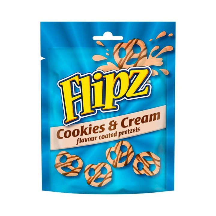 Flipz Cookies & Cream Pretzels – Sød & Salt Godbid