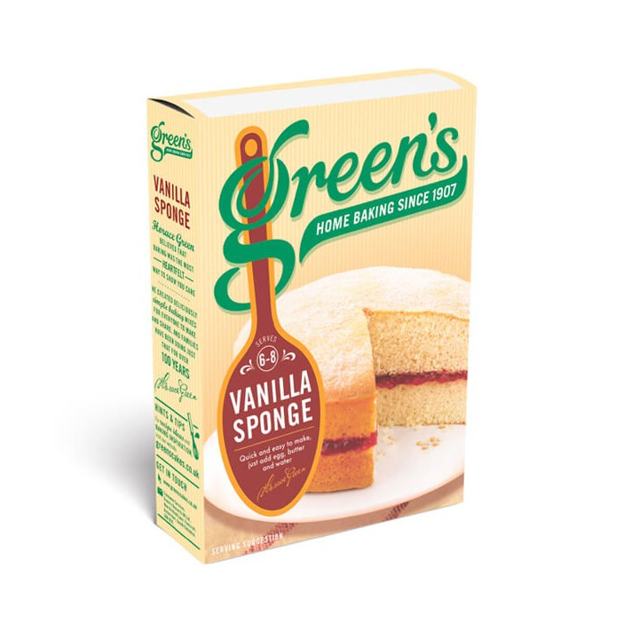 Green's Vanilla Sponge Cake Mix