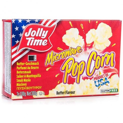 Jolly Time Butter Flavour Microwave Pop Corn
