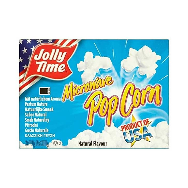 Jolly Time Natural Flavour Microwave Pop Corn
