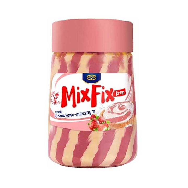 Krüger Mix Fix Strawberry Cream Duo Spread 380 g