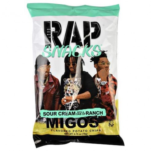 Rap Snacks Migos Sour Cream Ranch