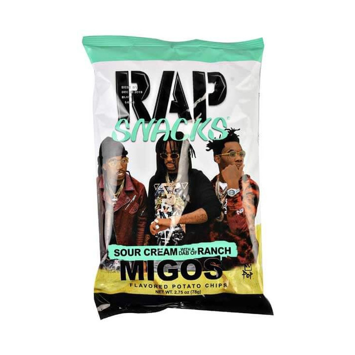 Rap Snacks Migos Sour Cream Ranch