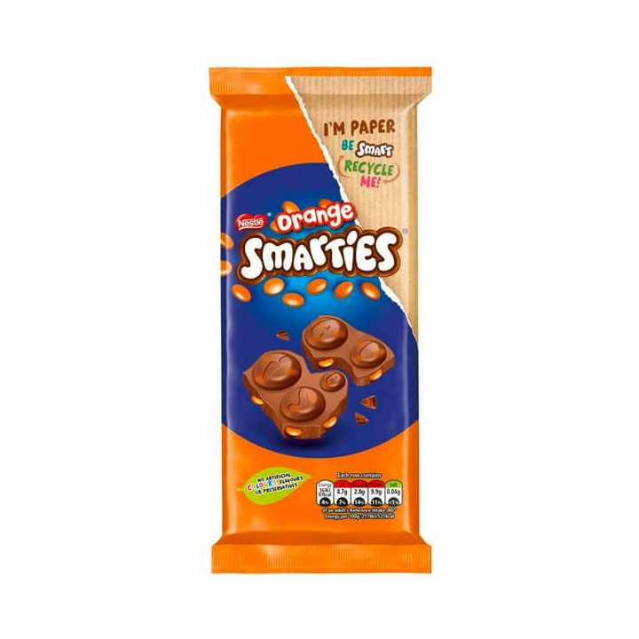 Nestle Smarties Orange Sharing Block