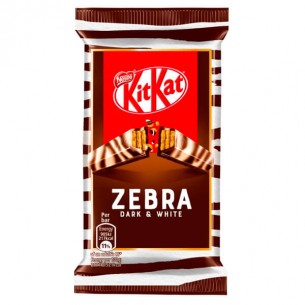 Kitkat Zebra Dark & White
