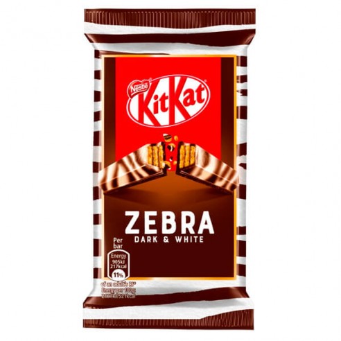 Kitkat Zebra Dark & White