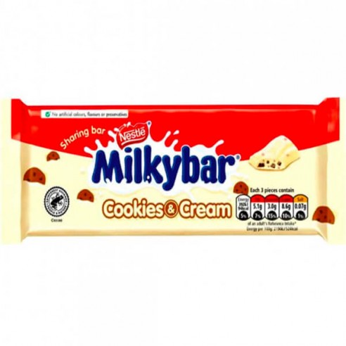 Milkybar Cookies & Cream Sharing Block