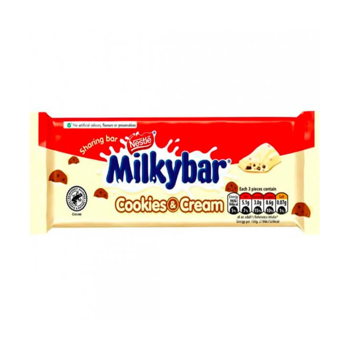 Milkybar Cookies & Cream Sharing Block
