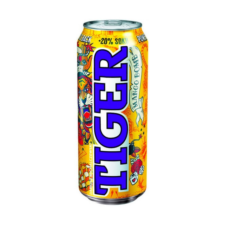 Tiger Mango Bomb Energy Drink