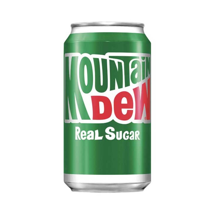 Mountain Dew Throwback Real Sugar 355 ml