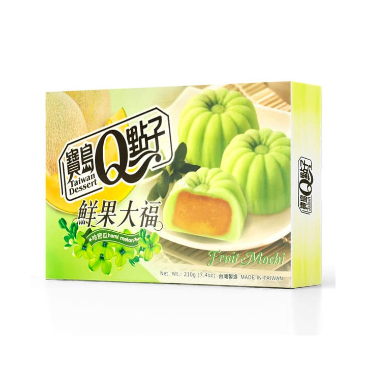 Taiwan Dessert Fruit Mochi Hami Melon