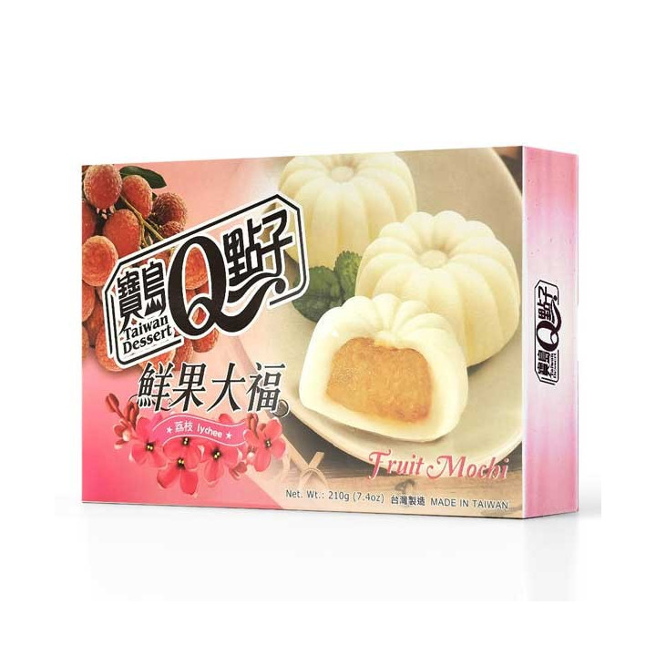 Taiwan Dessert Fruit Mochi Lychee