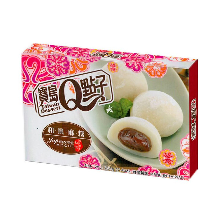 Taiwan Dessert Q He Fong Red Bean Mochi Rice Cake