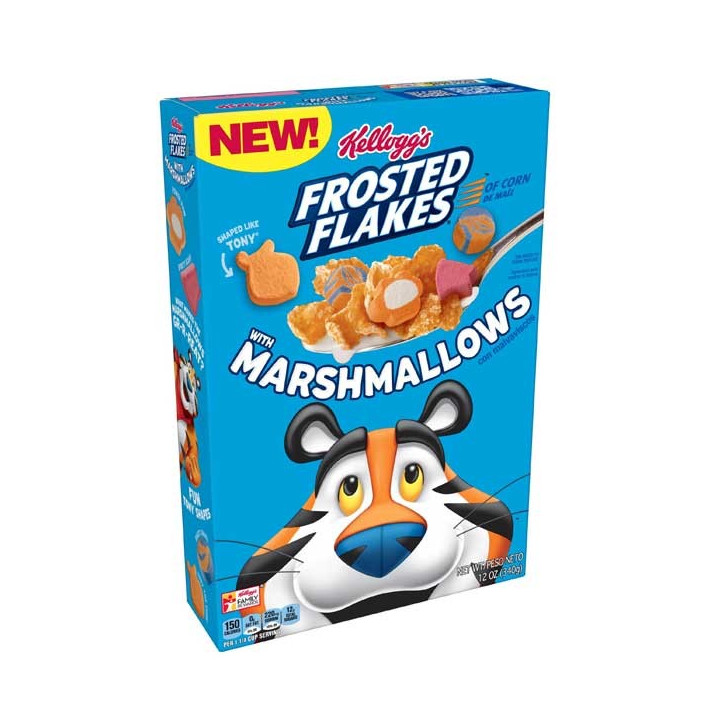 Kellogg's Frosted Flakes Marshmallow Cereal 385 g