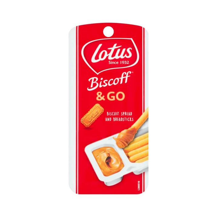 Lotus Biscoff & Go Biscuit Spread and Breadsticks