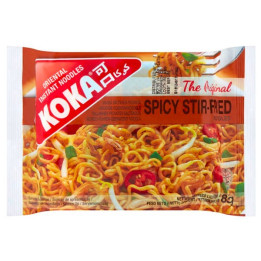 Koka Instant Noodles Spicy Stir-Fried Flavour
