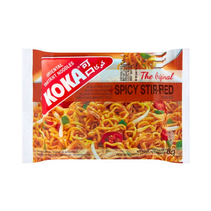 Koka Instant Noodles Spicy Stir-Fried Flavour