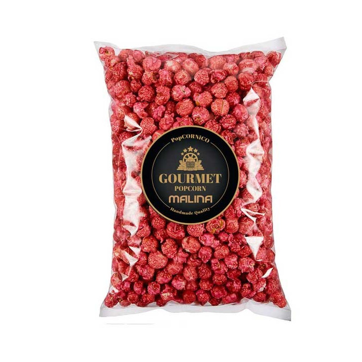 Gourmet Popcorn Malina Raspberry Handmade Quality