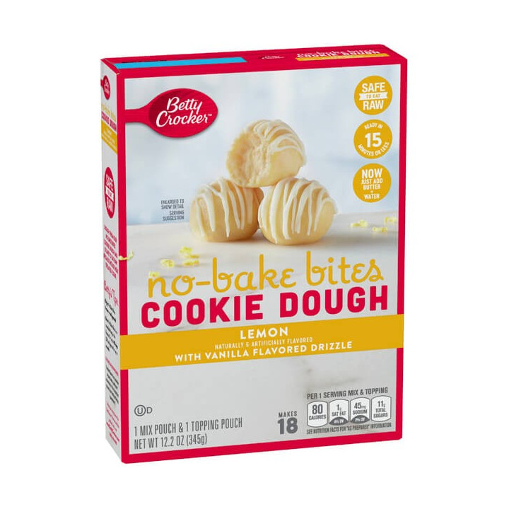 Betty Crocker Lemon No-Bake Cookie Dough Bites