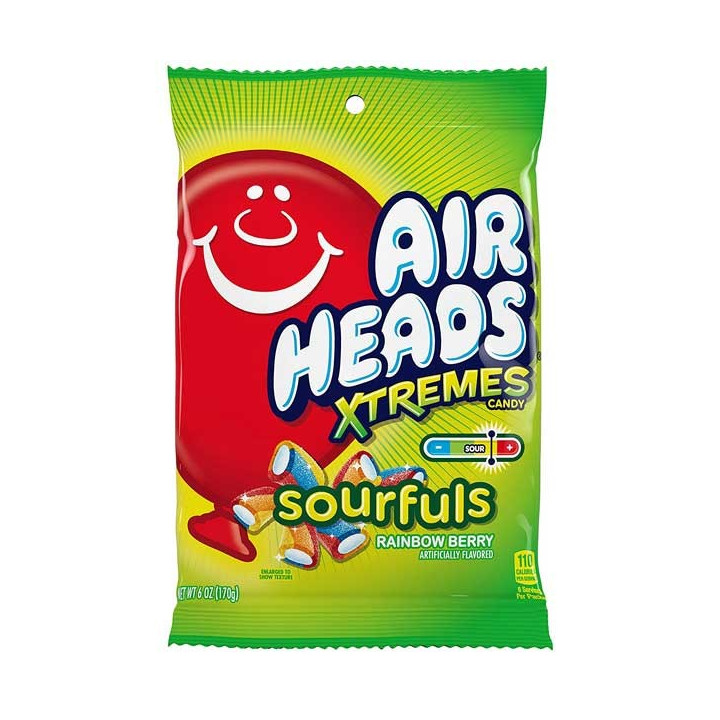 Airheads Xtremes Sourfuls Rainbow Berry