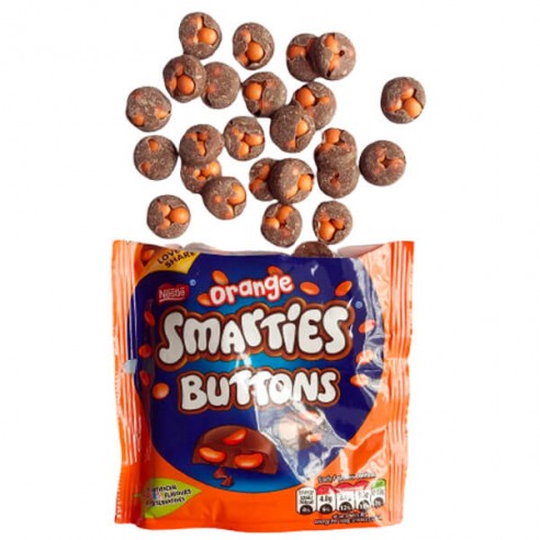 Smarties Buttons Orange