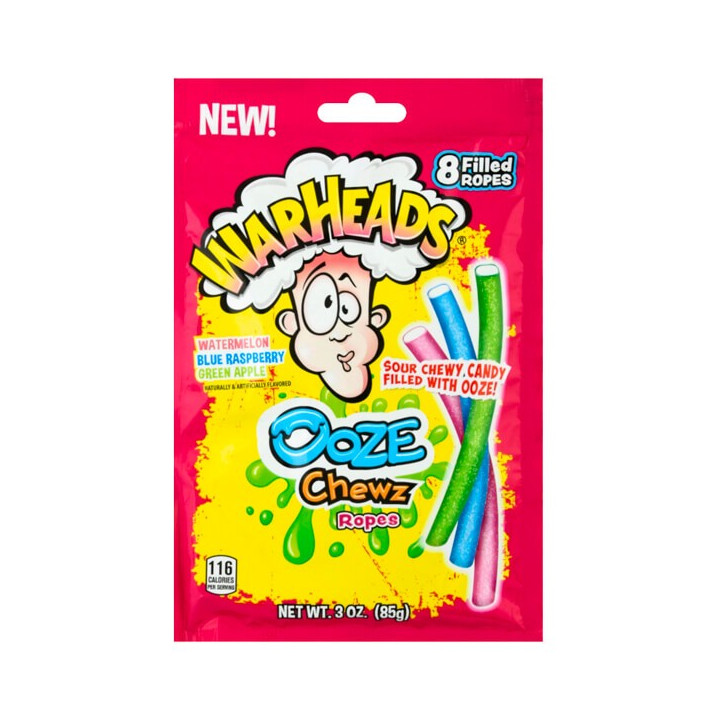 Warheads Ooze Chewz Ropes