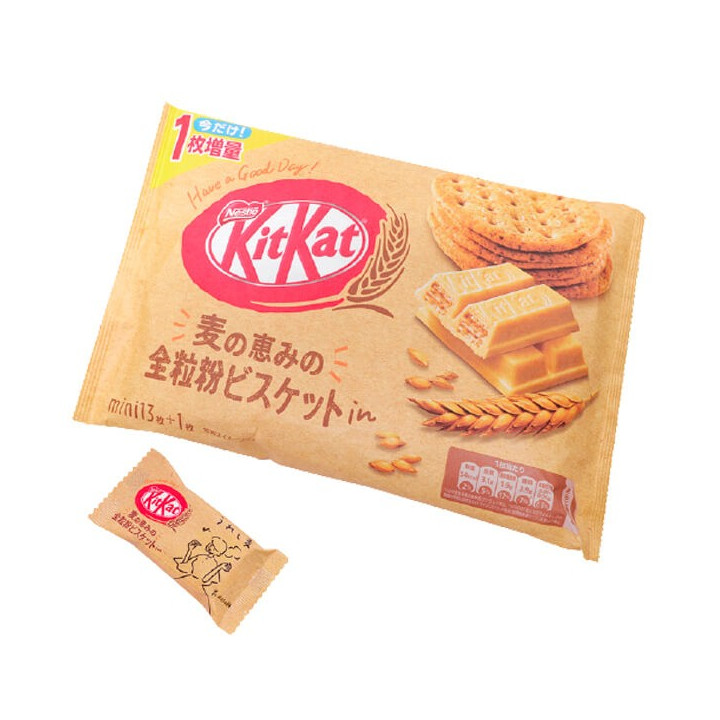 Kit Kat Mini Whole Wheat Flour Biscuit