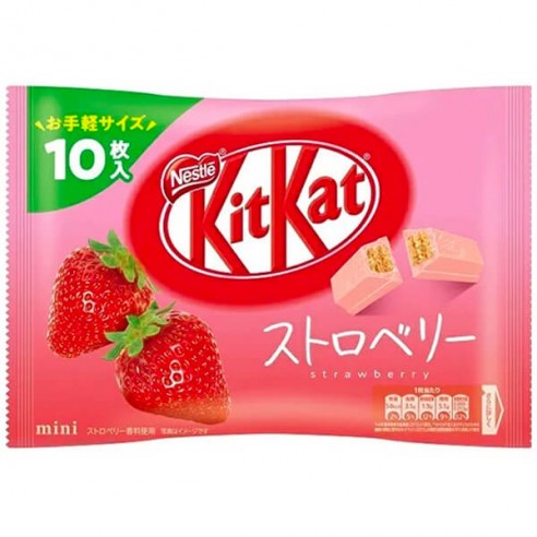 Kit Kat Mini Strawberry 10 Pack