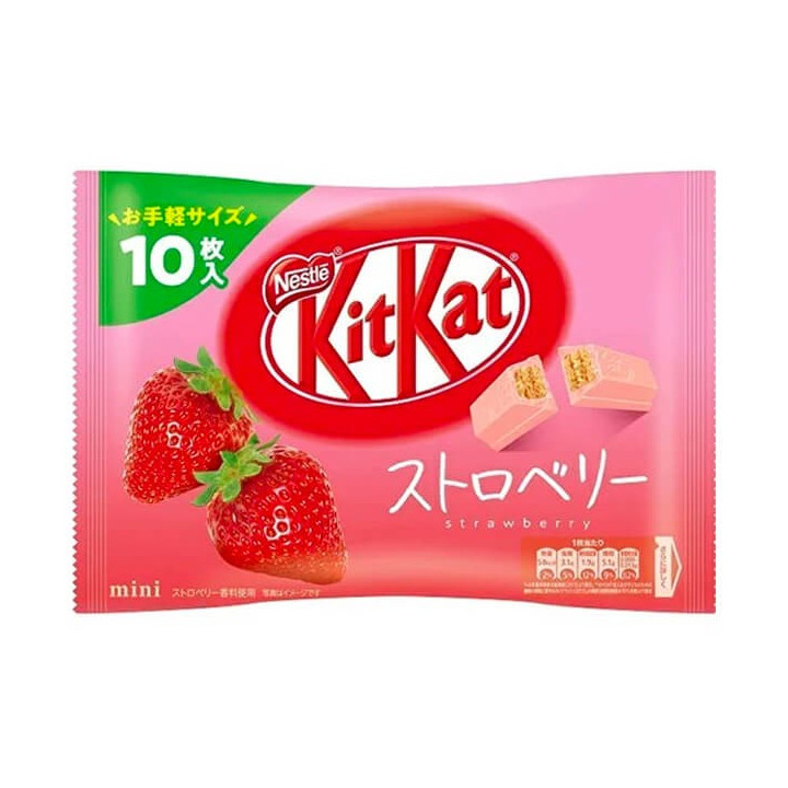 Kit Kat Mini Strawberry 10 Pack