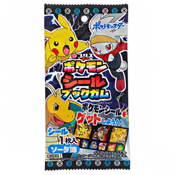 Coris Pokemon Seal Book Soda Gum